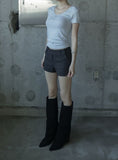 Asheran Two-Button Low Shorts