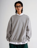 Share crop heavy brushed sweatshirt