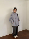 [unisex] Homeper Hood Over Bomber Jacket
