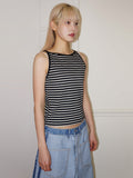 OCEAN STRIPE SLEEVELESS