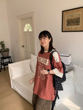 Petty Color Matching Over Short Sleeve Tee