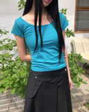 Cotter Stripe Short Sleeve T-shirt