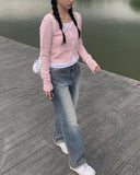 Atu Pastel Button Knit Cardigan