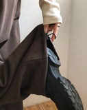 Bakan wide two-way banding pants