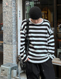 Mince Brushed Stripe Knit