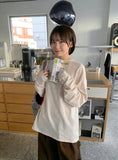 [unisex] Kotiru Stripe Over Warmer Long Sleeve Tee