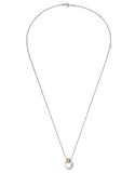 Etrev Note SV(C) Double Ring Necklace
