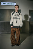 Racing Collar Pullover Knit