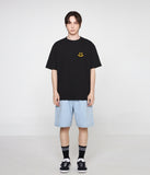 Spray Small Drawing Smile Short Sleeve Tee