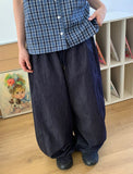[unisex] Hashin Denim String Wide Pants