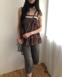 Kimu Dot Sleeveless Blouse