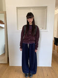 Kutanne V-neck Crop Knit Cardigan