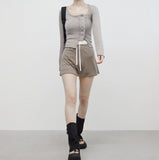 Tari Ribbed Cardigan
