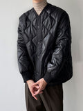 Vintage Round Quilted Half Jumper