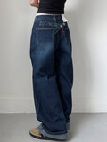 (Unisex) Rear Bijou Denim Pants