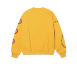 Heavy Over Fit Sleeve LIPS Lettering Brushed MTM