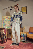 [2-WAY] Bunny Crop Zip-Up Knit