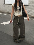 Dabin y2k Cargo Wide Pants