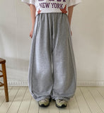 Comim Lace Track Wide Pants