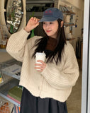 Chirons Crop Knit Cardigan