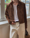 Lenitz Biker Suede Jacket