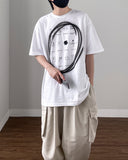 Drawing Over Short Sleeve T-Shirt