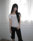 Blem Off-shoulder Short Sleeve T-shirt