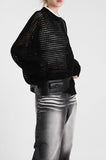 Over Net Sweatshirt