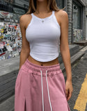 [U-BASIC] Lumi Halter Crop Sleeveless