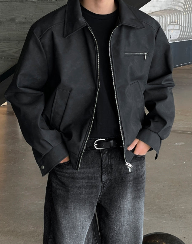 【MODERNIF】Bern Vintage Leather Jacket modernif (モダンイフ) - ベルンビンテージレザージャケット