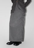 SHIRRING LONG SKIRT