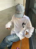 HEART LONG SLEEVE T
