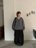 [unisex] Mubo Nylon Cargo Wide Pants