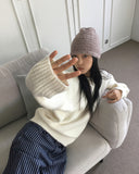 Nien Boucle Fur Beanie Hat