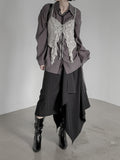 Sia Layered Unbalanced Skirt