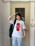 Milforce Tomato Printing Short Sleeve Tee