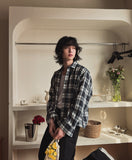 Country crop check shirt