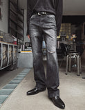 Bioti Damage Bootcut Denim Pants