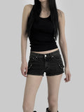 Tannley cot ribbed sleeveless