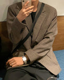 Premium Vintage Check Jacket