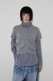 BOUCLE SHORT-SLEEVE CARDIGAN