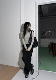 SLIT LAYERED HOOD T