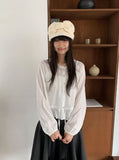 Kemba Ribbon Frill Lace Blouse