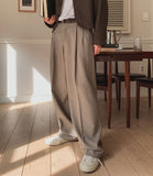 Reeves Side Banding One-Tuck Slacks