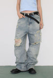 VINTAGE DESTROYED DENIM