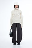 Breeze Cable Turtleneck Sweater