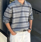 Beres Stripe Collar Knit