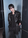 Carter Cross Rivet Vintage Leather Jacket