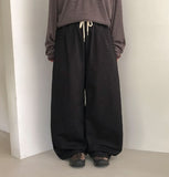 Kendyl Embroidered Cotton Banding Wide Pants