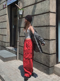 [Planned Product] Summer Pigment Strap Cargo Balloon Pants